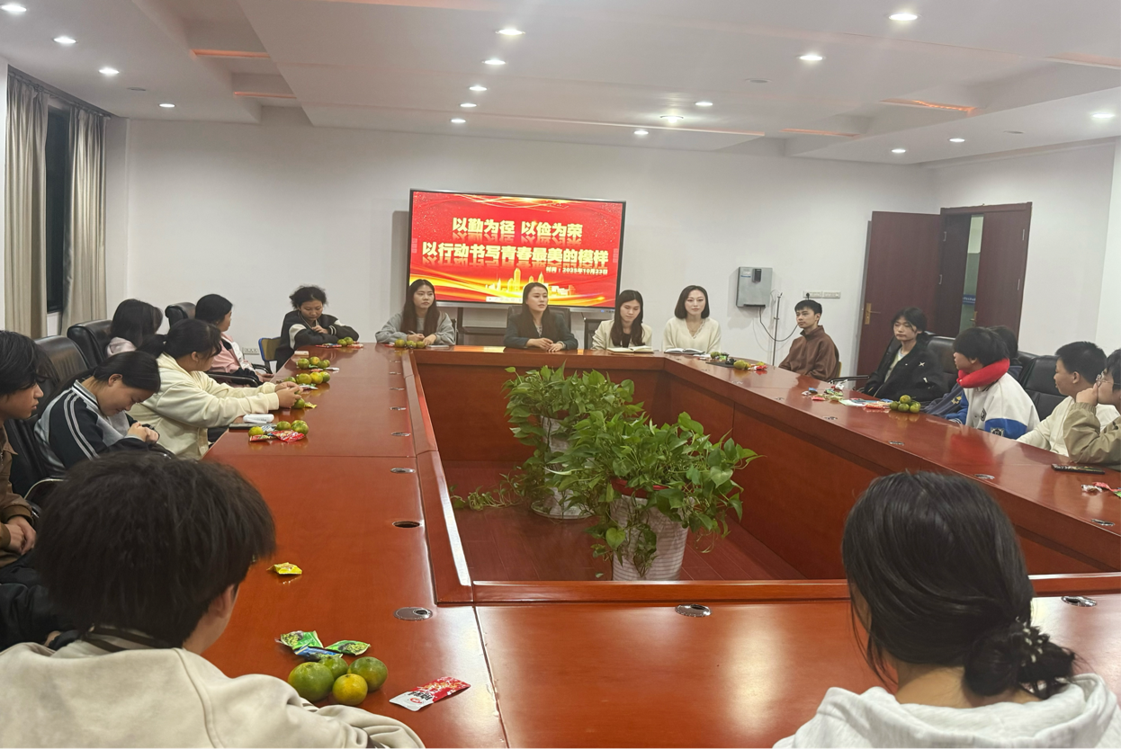 以勤为径，以俭为荣——渝水职校勤工俭学学子谈心交流会温情举行